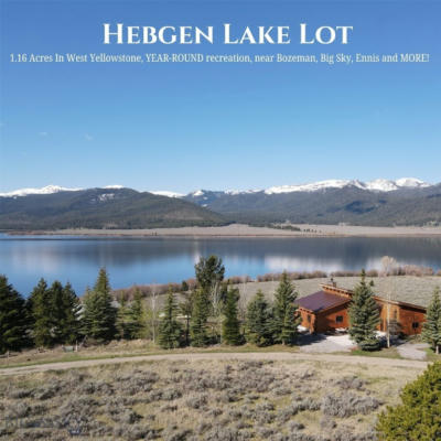 3 LAKEVIEW LOOP, WEST YELLOWSTONE, MT 59758 - Image 1